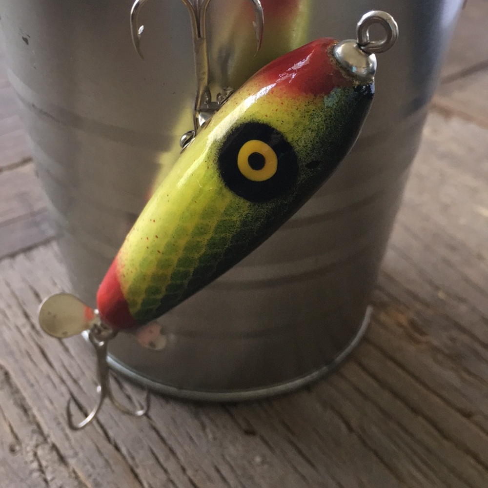 NEW Handmade Hand Painted Balsa Wood fishing Lure - Picture 3 of 6